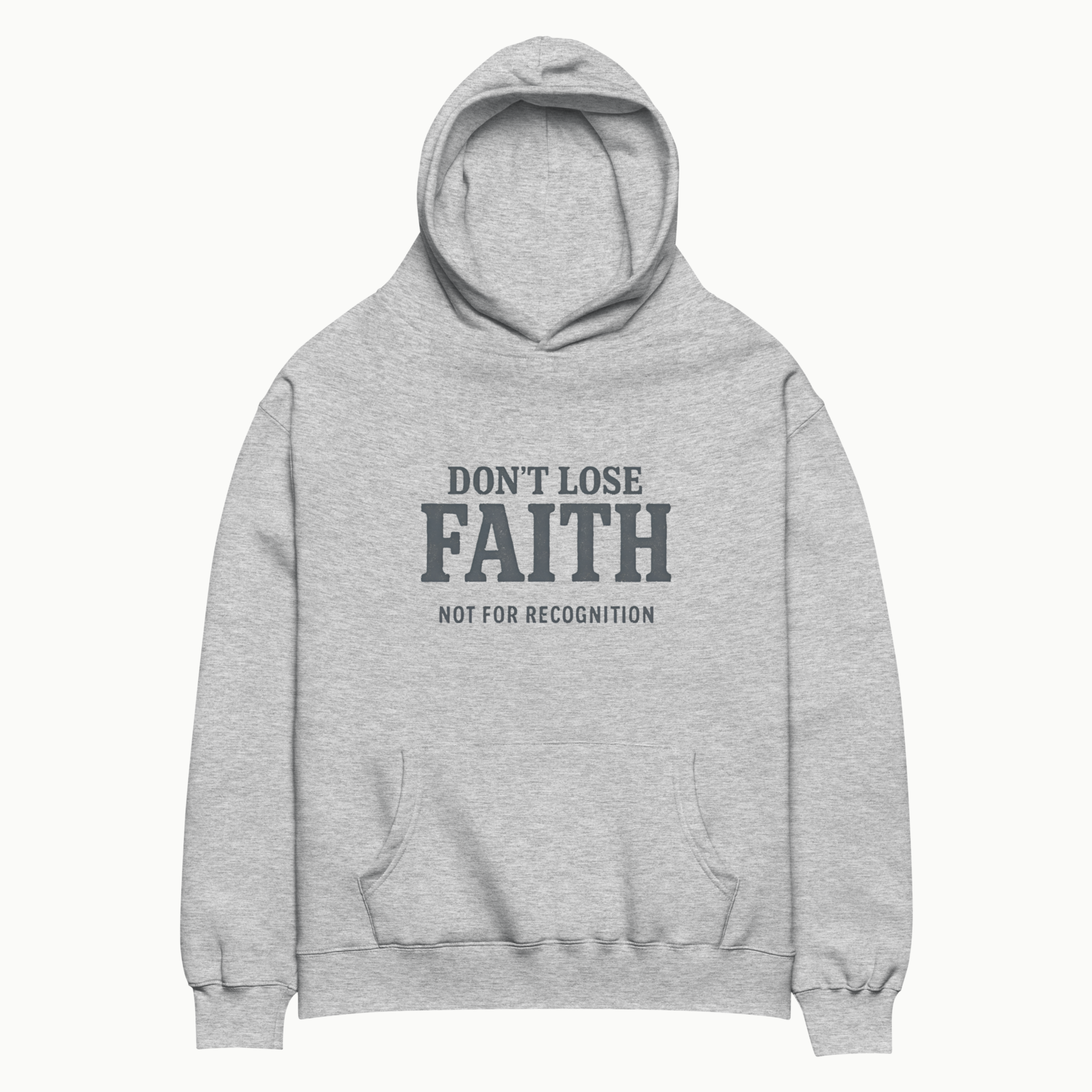 dont lose faith hoodie