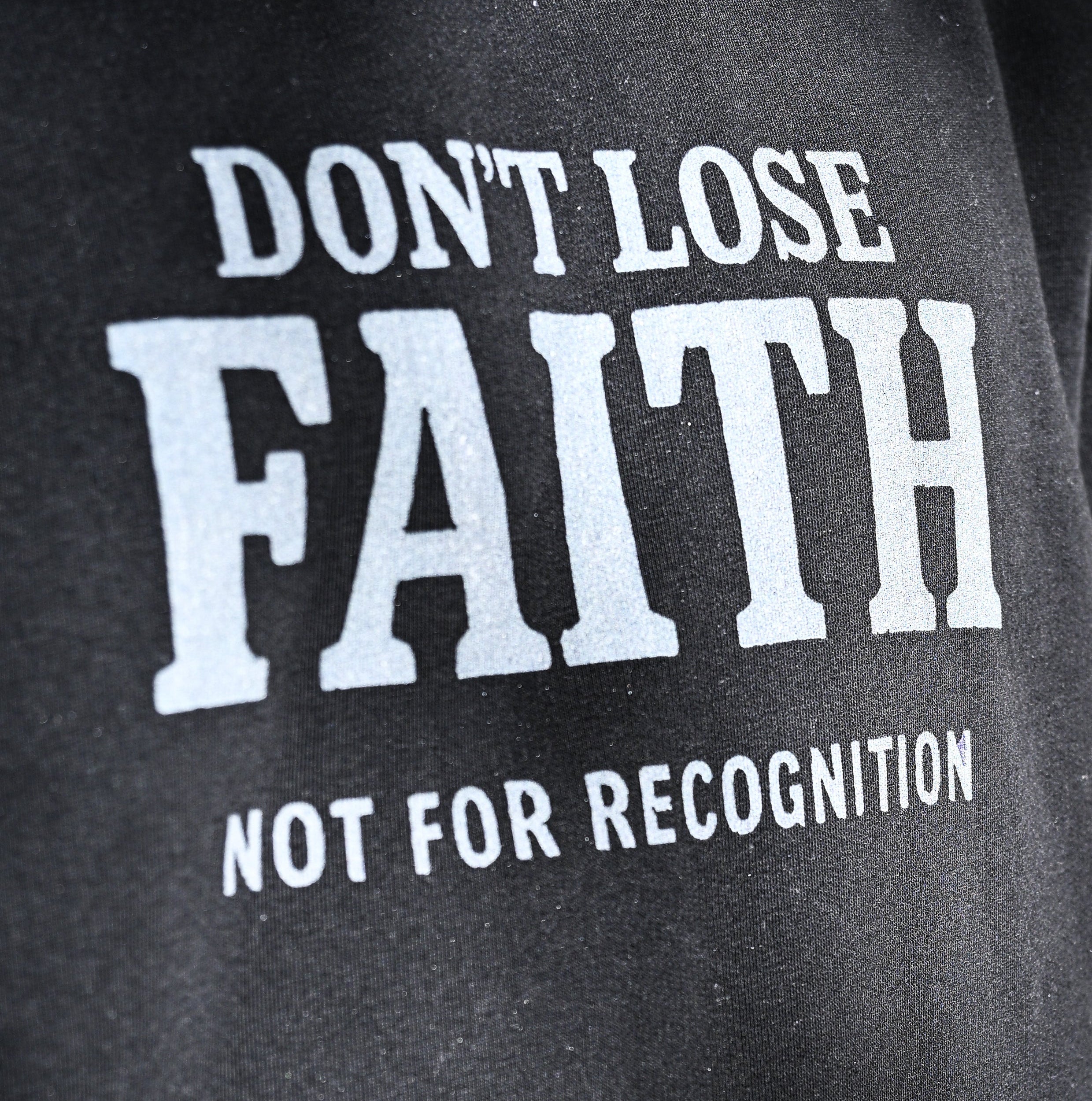 dont lose faith hoodie