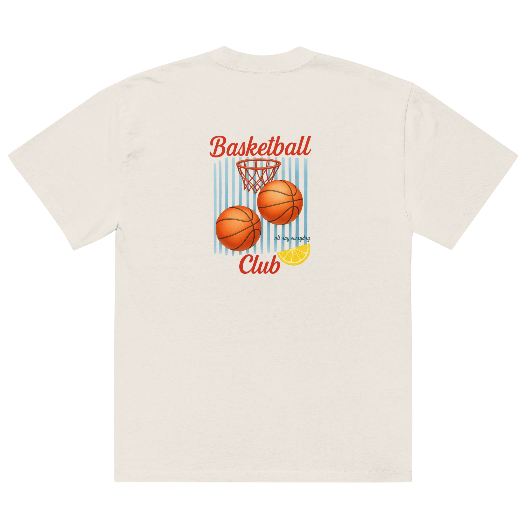 basketball beach tee